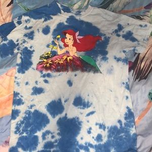 Tie dye Ariel shirt
